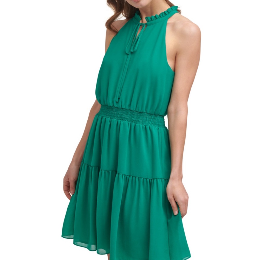 Vince Camino sleeveless ruffle dress- Size 12